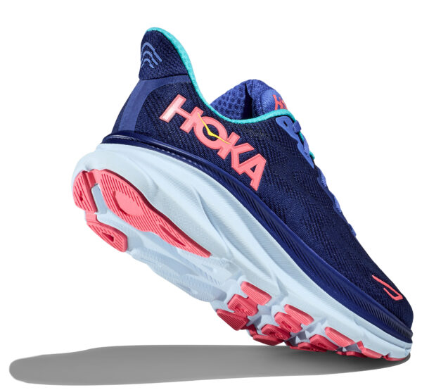 Hoka Women's Clifton 9 - Bellwether Blue/Ceramic - Image 5