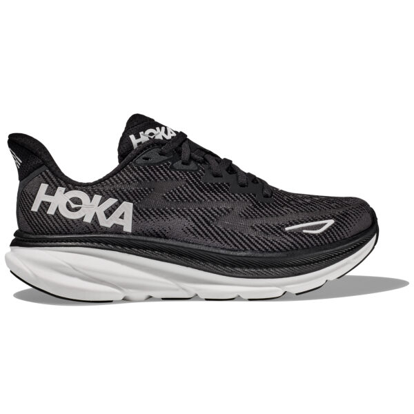Hoka Women's Clifton 9 - Black/White