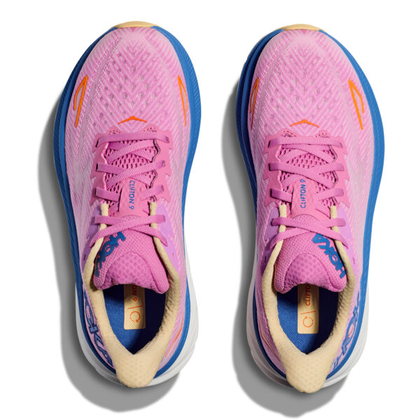 Hoka Women's Clifton 9 - Cyclamen/Sweet Lilac - Image 5