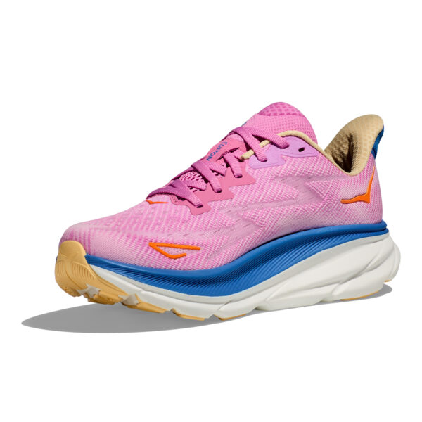 Hoka Women's Clifton 9 - Cyclamen/Sweet Lilac - Image 3