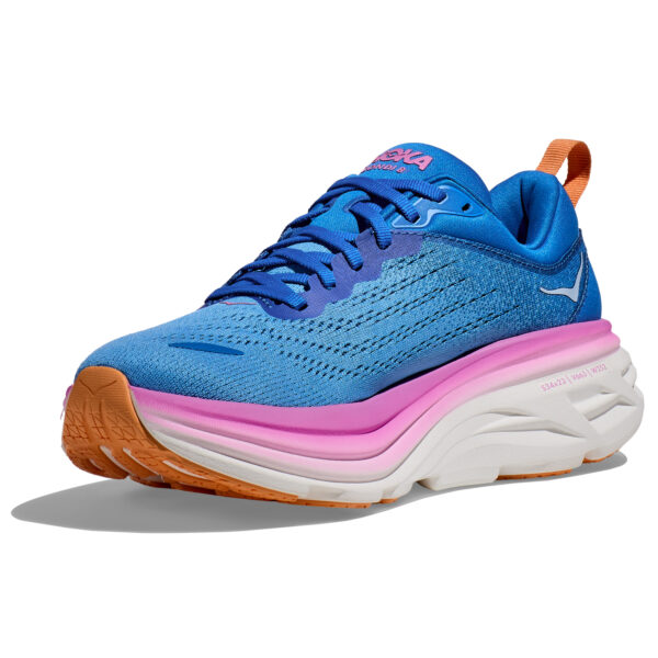 Hoka Women's Bondi 8 - Coastal Sky/All Aboard - Image 3