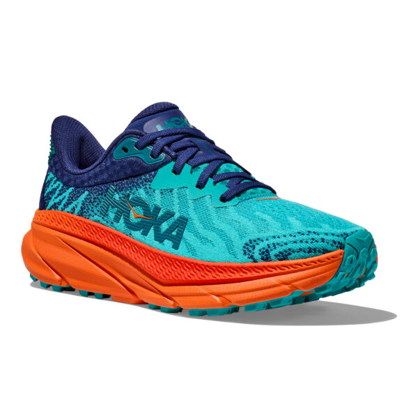 Hoka Men's Challenger ATR 7 - Ceramic/Vibrant Orange - Image 2