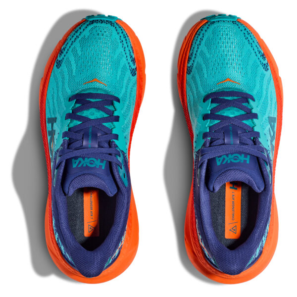 Hoka Men's Challenger ATR 7 - Ceramic/Vibrant Orange - Image 5