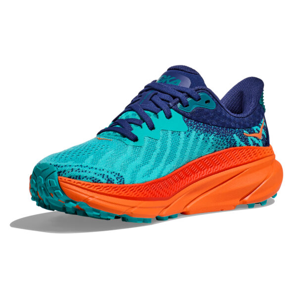 Hoka Men's Challenger ATR 7 - Ceramic/Vibrant Orange - Image 3