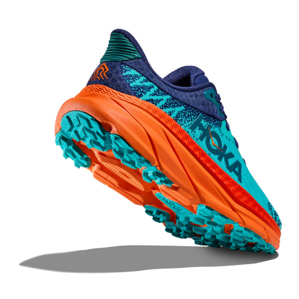 Hoka Men's Challenger ATR 7 - Ceramic/Vibrant Orange - Image 4