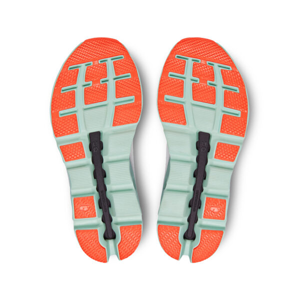 On Running Women's Cloudstratus - Undyed White/Creek - Image 5