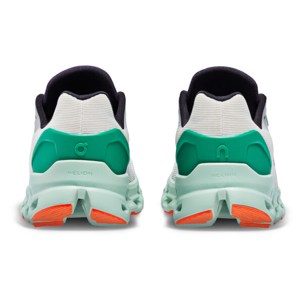 On Running Women's Cloudstratus - Undyed White/Creek - Image 6