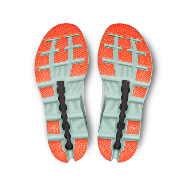 On Running Men's Cloudstratus - Undyed White/Creek - Image 5