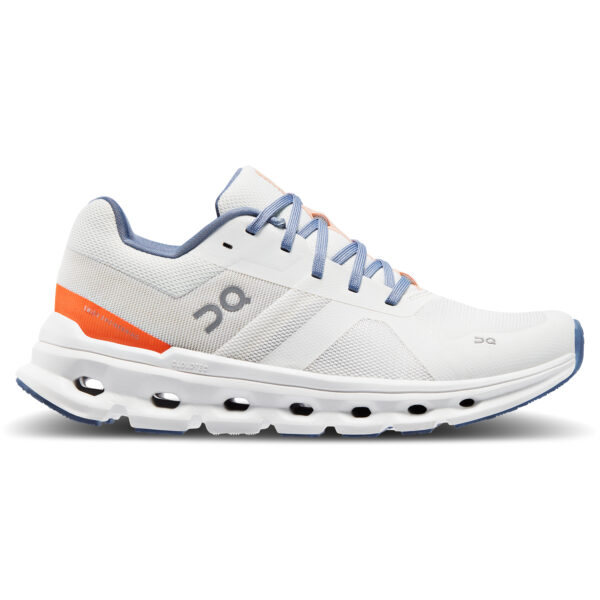 On Running Women's Cloudrunner - Undyed White/Flame