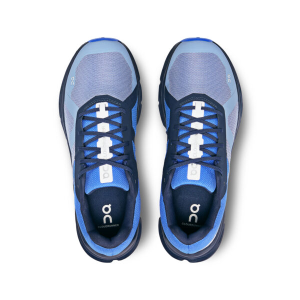 On Running Men's Cloudrunner - Shale/Cobalt - Image 4