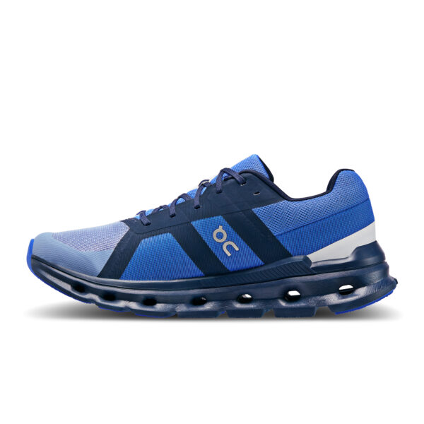 On Running Men's Cloudrunner - Shale/Cobalt - Image 2