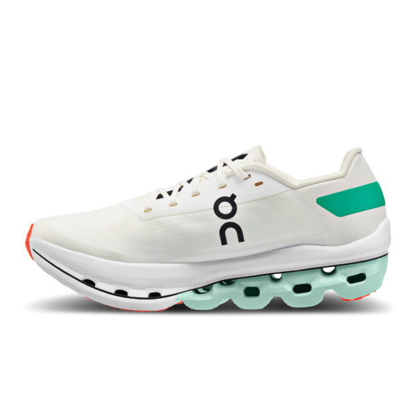 On Running Women's Cloudboom Echo - White/Mint - Image 2
