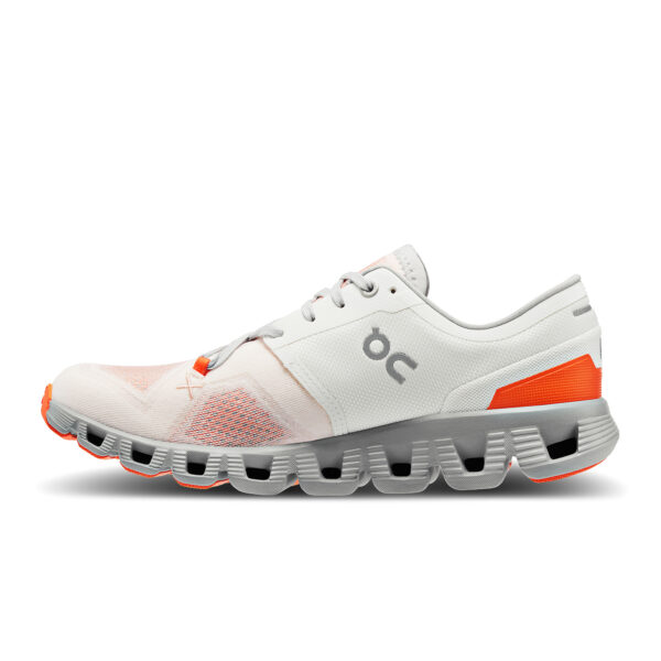 On Running Women's Cloud X 3 - Ivory/Alloy - Image 2