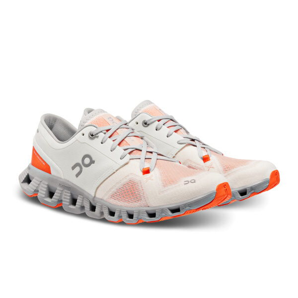 On Running Women's Cloud X 3 - Ivory/Alloy - Image 3