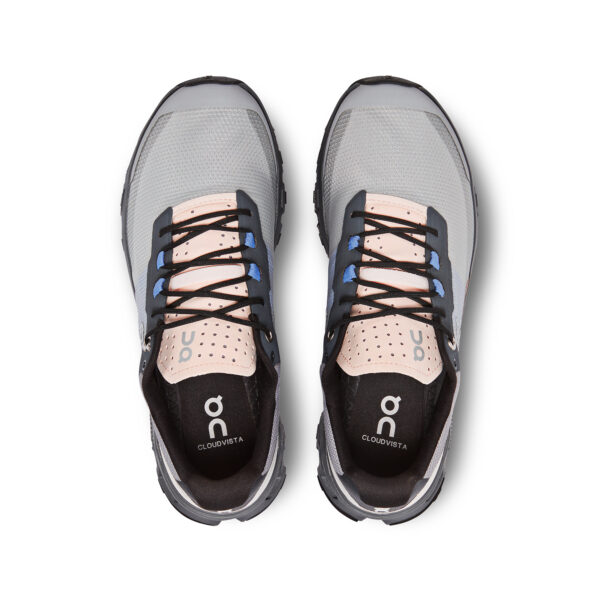 On Running Women's Cloudvista - Alloy/Black - Image 4