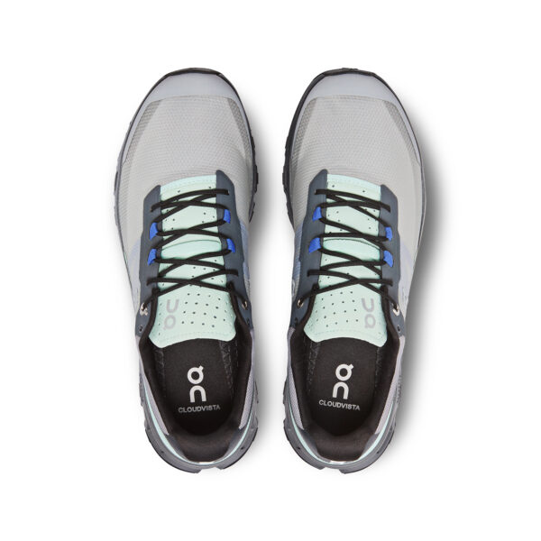 On Running Men's Cloudvista - Alloy/Black - Image 4