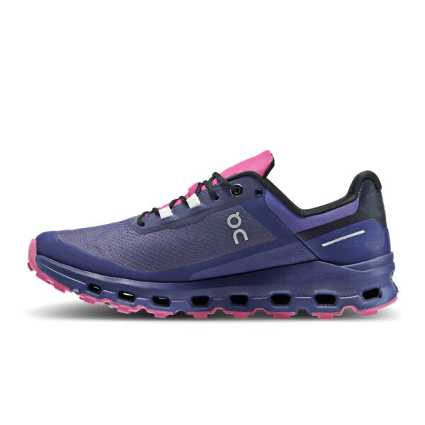 On Running Women's Cloudvista Waterproof - Flint/Acai - Image 2