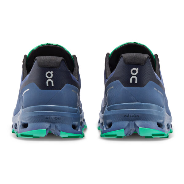 On Running Men's Cloudvista Waterproof - Metal/Denim - Image 6