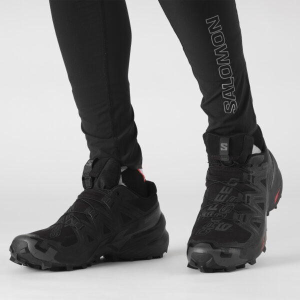 Salomon Men's Speedcross 6 GTX - Black/Black/Phantom - Image 7