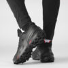 Salomon Men's Speedcross 6 GTX - Black/Black/Phantom - Image 8