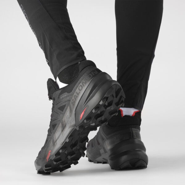 Salomon Men's Speedcross 6 GTX - Black/Black/Phantom - Image 8