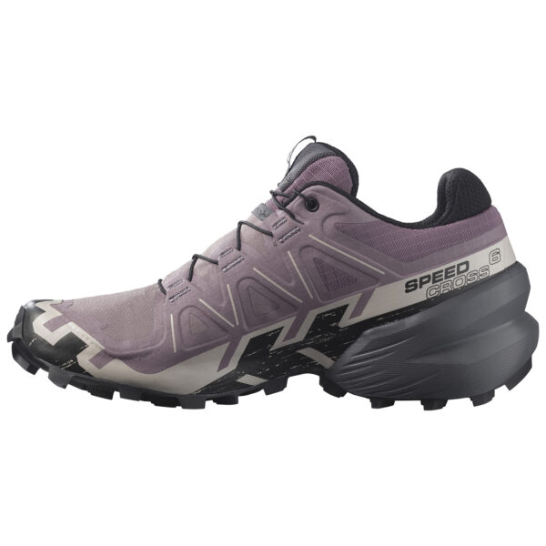 Salomon Women's Speedcross 6 - Moonscape/Black/Ash - Image 2