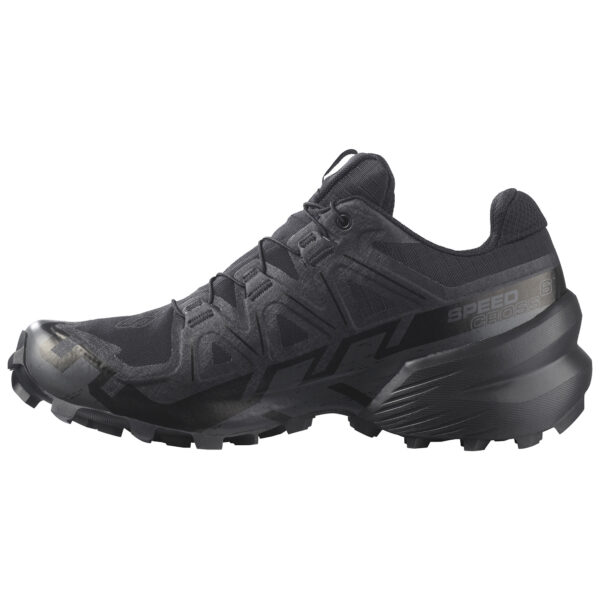 Salomon Women's Speedcross 6 GTX - Black/Black/Phantom - Image 2