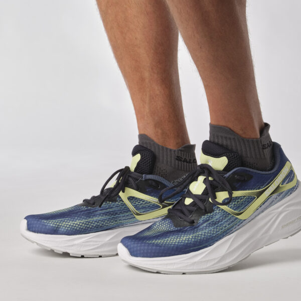 Salomon Men's Aero Glide - Blue Ashes/Dark Sapphire - Image 7