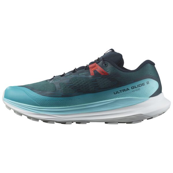 Salomon Men's Ultra Glide 2 Wide - Atlantic Deep/Blue Radiance - Image 2