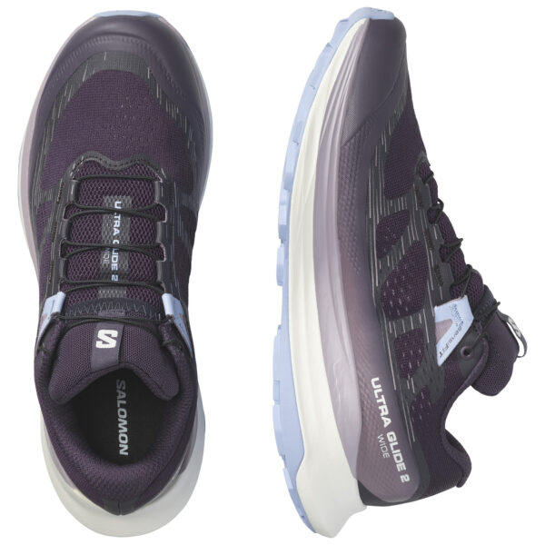 Salomon Women's Ultra Glide 2 Wide - Nightshade/Vanilla Ice - Image 5