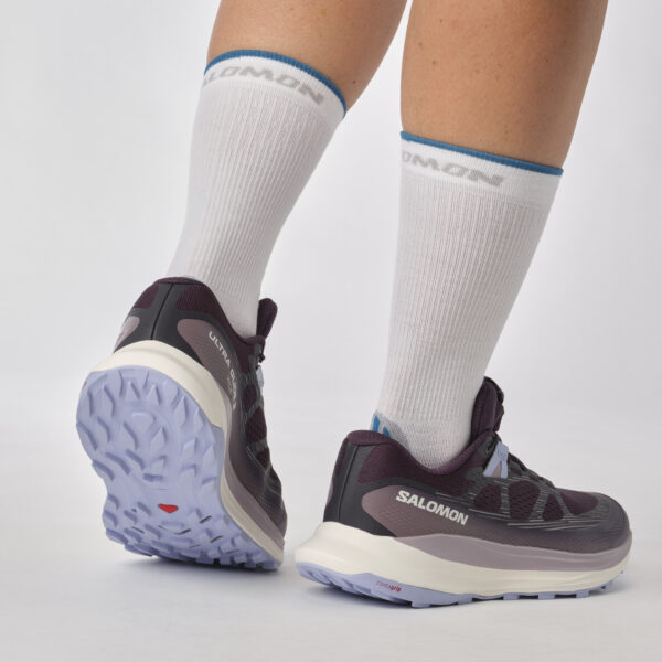Salomon Women's Ultra Glide 2 Wide - Nightshade/Vanilla Ice - Image 8