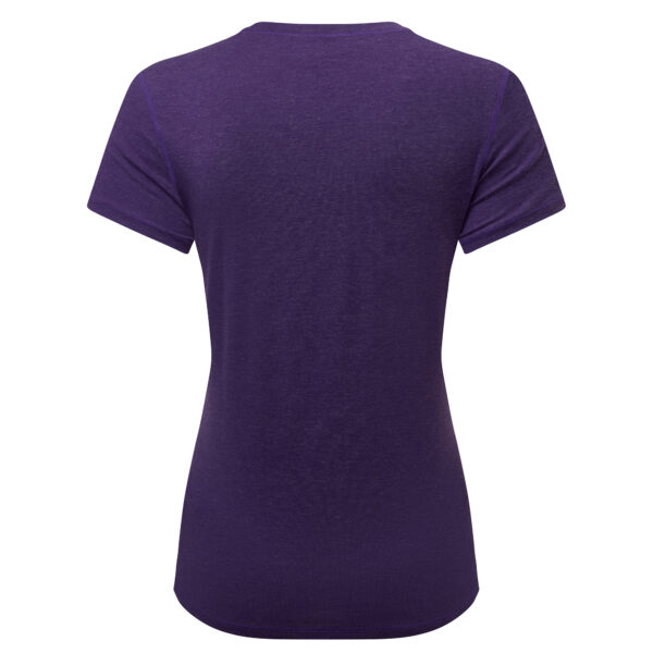 Ronhill Women's Life Tencel S/S Tee - Imperial Marl/Ultraviolet - Image 2