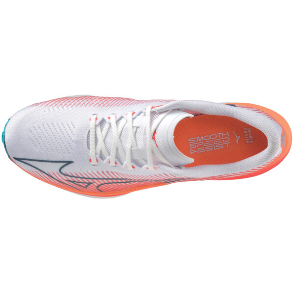 Mizuno Men's Rebellion Pro - White/Silver/Soleil - Image 5