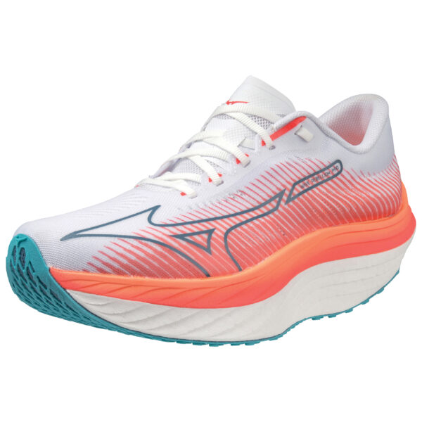 Mizuno Men's Rebellion Pro - White/Silver/Soleil - Image 3