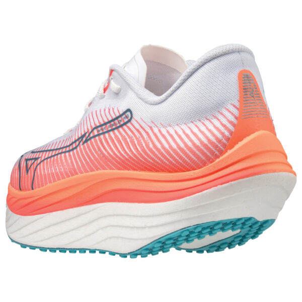 Mizuno Men's Rebellion Pro - White/Silver/Soleil - Image 4