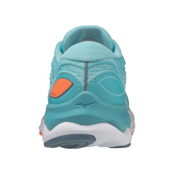 Mizuno Women's Wave Skyrise 4 - Antigua Sand/White/Light Orange - Image 5