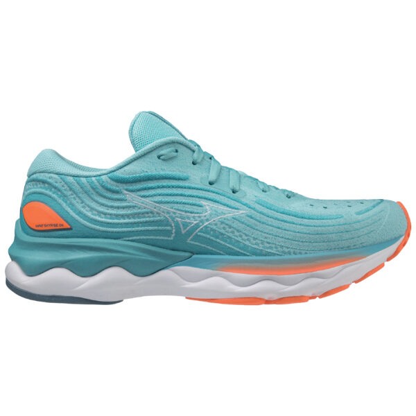 Mizuno Women's Wave Skyrise 4 - Antigua Sand/White/Light Orange