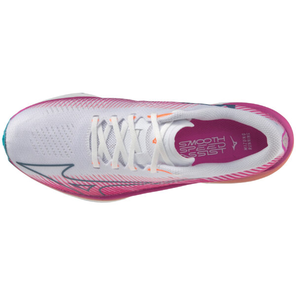 Mizuno Women's Rebellion Pro - White/Silver/807C - Image 5