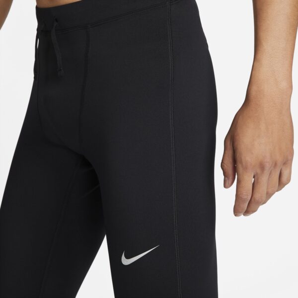 Nike Men's Challenger Running Leggings - Black/Reflective Silver - Image 3
