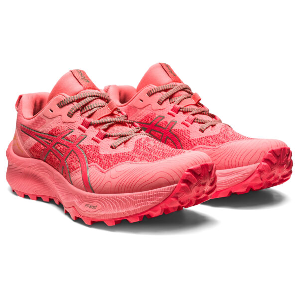 Asics Women's Gel-Trabuco 11 - Pink Grapefruit/Ivy - Image 3