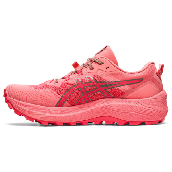 Asics Women's Gel-Trabuco 11 - Pink Grapefruit/Ivy - Image 2