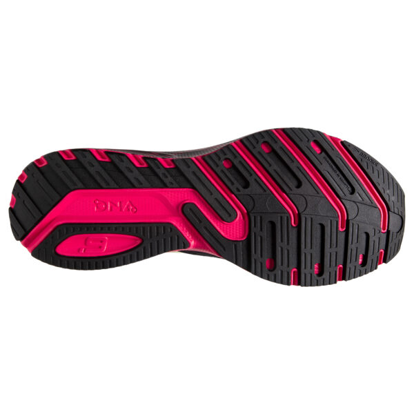 Brooks Men's Launch GTS 9 - Black/Pink/Yellow - Image 3
