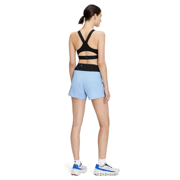 On Running Women's 5" Running Shorts - Stratosphere/Black - Image 3
