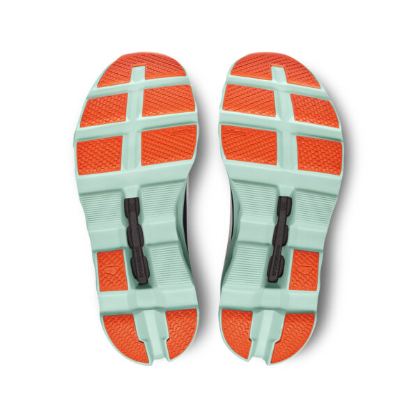 On Running Women's Cloudmonster - Undyed White/Creek - Image 5