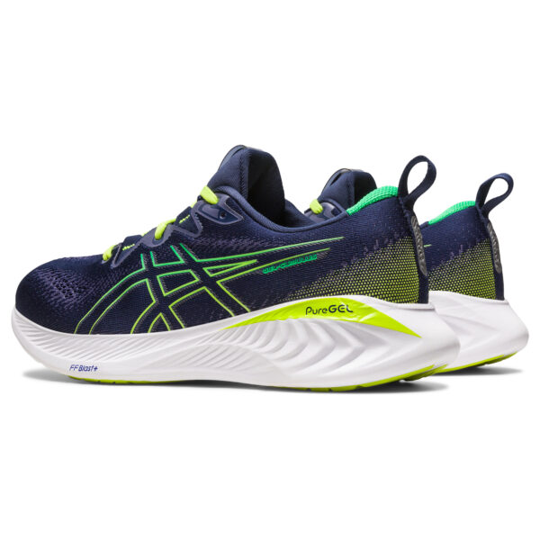 Asics Men's Gel-Cumulus 25 - Midnight/Cilantro - Image 4