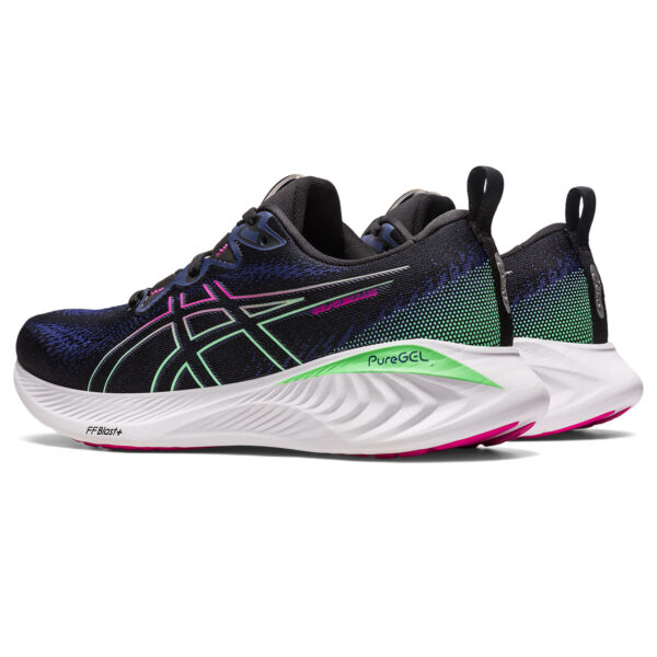 Asics Women's Gel-Cumulus 25 - Black/Pink Rave - Image 4