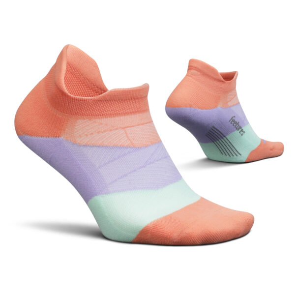 Feetures Light Cushion Tab - Pop Off Peach - Image 2