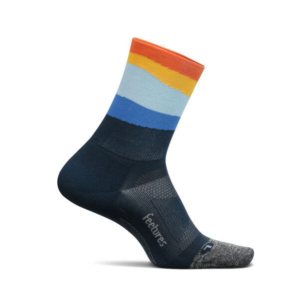 Feetures Light Cushion Mini Crew - Ascent Blue