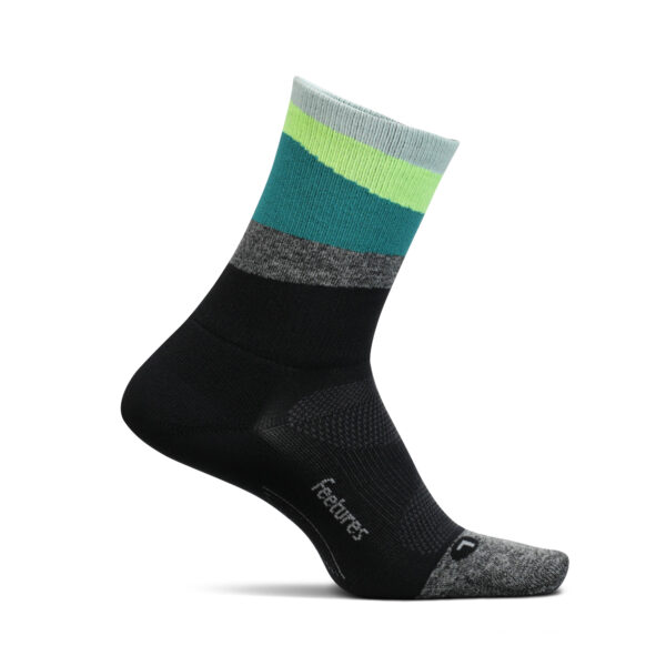 Feetures Light Cushion Mini Crew - Ascent Green