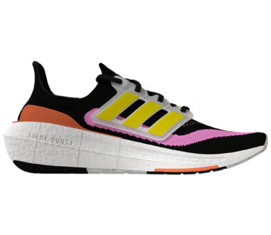 adidas Women's Ultraboost Light - Core Black/Bright Yellow/White
